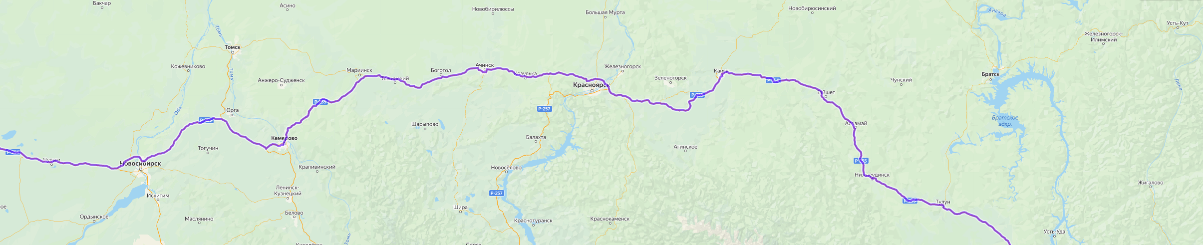Доставка грузов из Златоуста - карта транспортной логистики